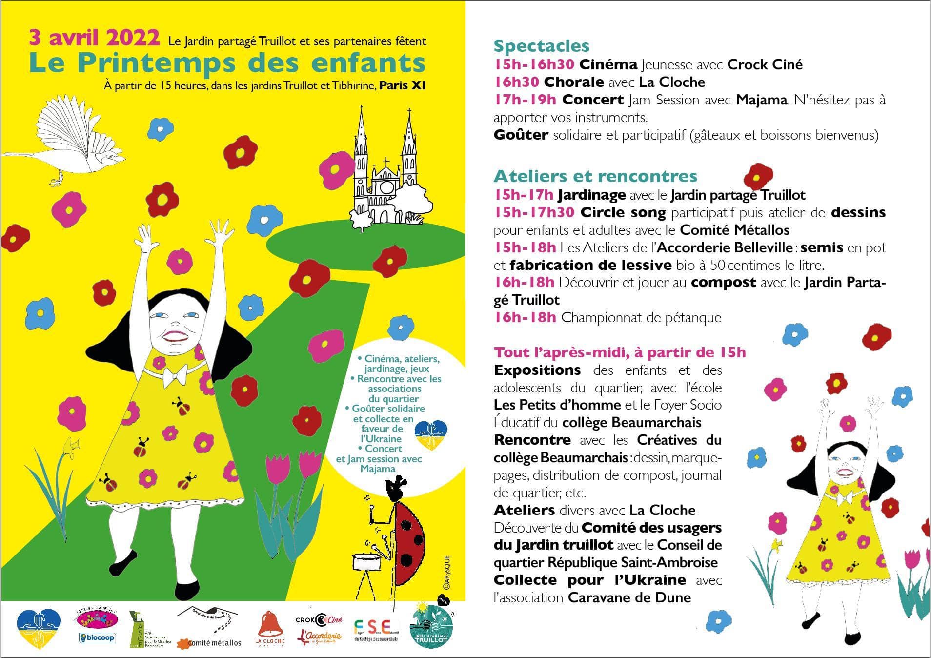 Printemps des enfants : une fête du quartier vivante et solidaire